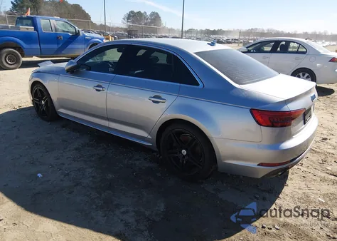 2017 Audi A4 2.0T Premium из США, поврежденный, VIN WAUENAF46HN002225